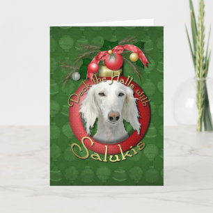 Navidad - cubierta los pasillos - Salukis