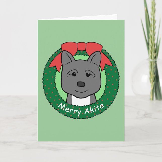 Navidad de Akita (Anverso)