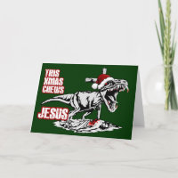 Navidad de Athiest T Rex