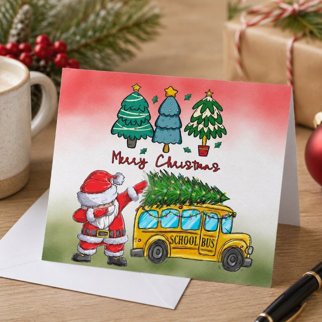 Navidad de Autobús Escolar para Conductor (Subido por el creador)