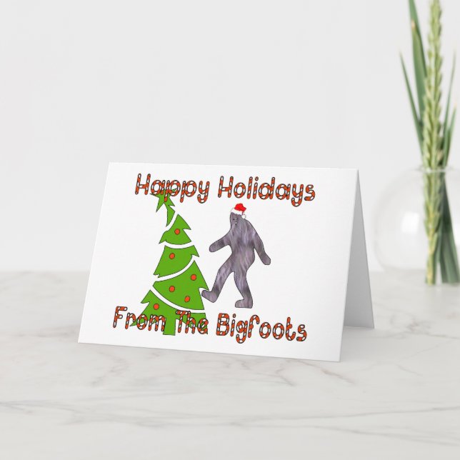 Navidad de Bigfoot (Anverso)