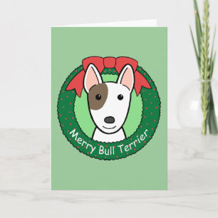 Navidad de bull terrier