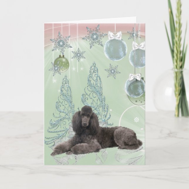 Navidad de Caniche (Anverso)