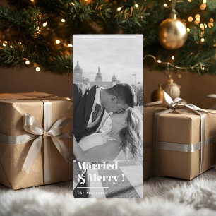 "Navidad de Casados y Felices Recién Casados Foto