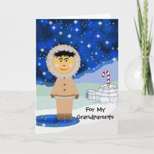 Navidad de encargo para los abuelos, Inuit lindo