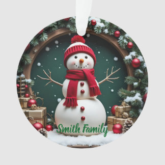 Navidad de época - Ornamento acrílico