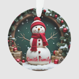 Navidad de época - Ornamento acrílico