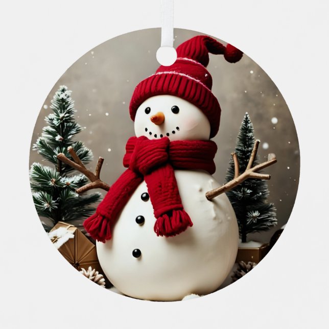 Navidad de época - Ornamento Metalizado del Círcul (Anverso)