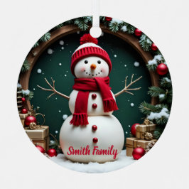 Navidad de época - Ornamento Metalizado del Círcul