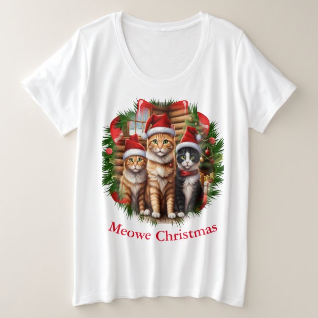 Navidad de Gatos (Anverso del diseño)