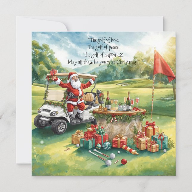 Navidad de Golf (Anverso)
