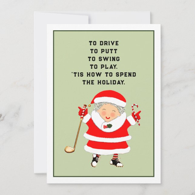 Navidad de Golf (Anverso)