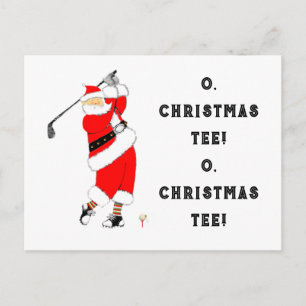 Navidad de golf divertida