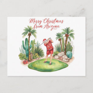 Navidad de Golf en Arizona Papá Noel
