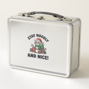 Navidad de Hurón Divertida Quédate Noodly y Amable