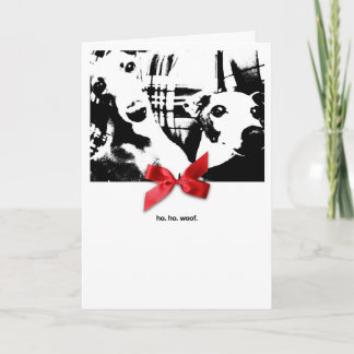 Navidad de Iggy Ho. Ho. Tejido