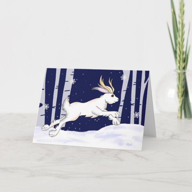 Navidad de Jackalope (Anverso)