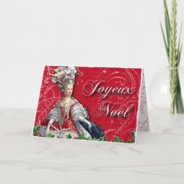Navidad de Joyeux Noel Marie Antonieta (Anverso)