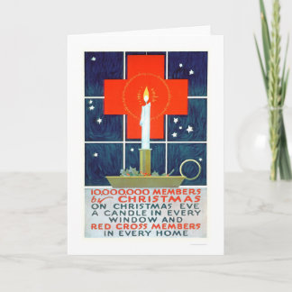 Navidad de la Cruz Roja que recluta el poster