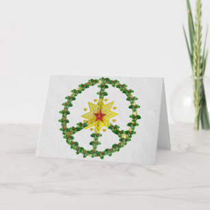 Navidad de la estrella de la paz