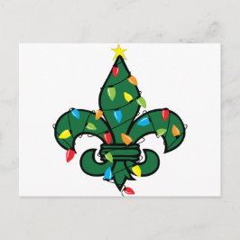 Navidad de la flor de lis