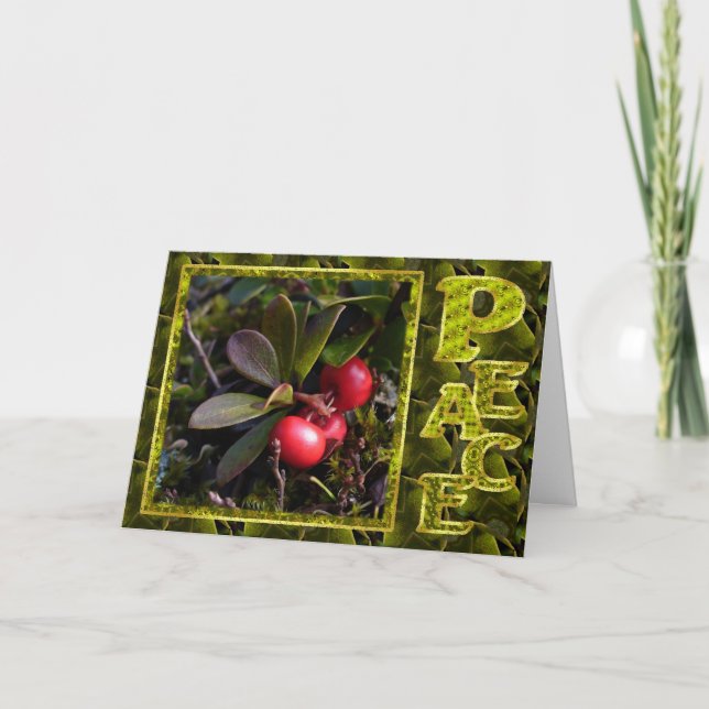 Navidad de la gayuba, Unalaska Alaska (Anverso)