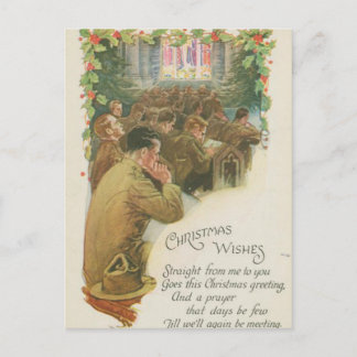 Navidad de la guerra mundial del vintage