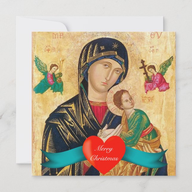 Navidad de la Madonna y el niño (Anverso)