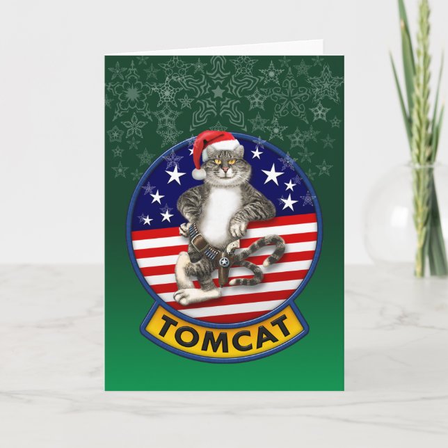 Navidad de la mascota de Tomcat (Anverso)