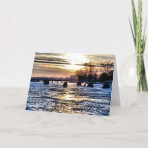 Navidad de la pesca del hielo