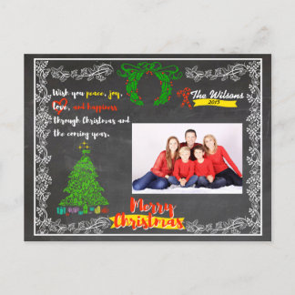 Navidad de la pizarra