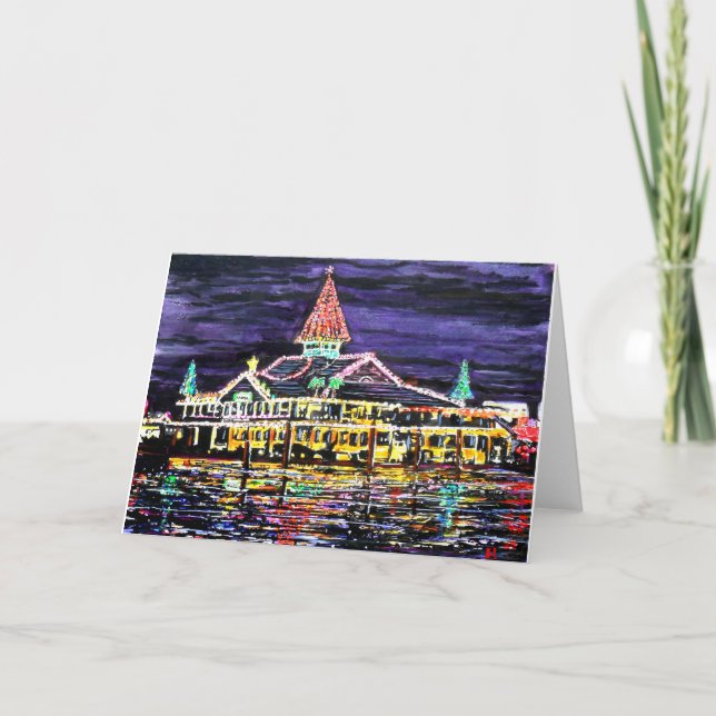 Navidad de la playa de Newport (Anverso)