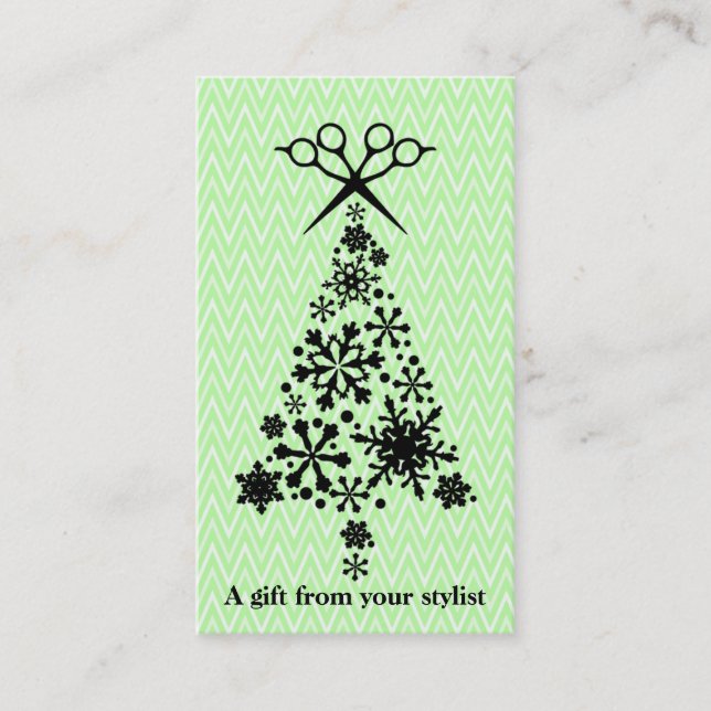 Navidad de la tarjeta de regalo de la cupón del (Anverso)