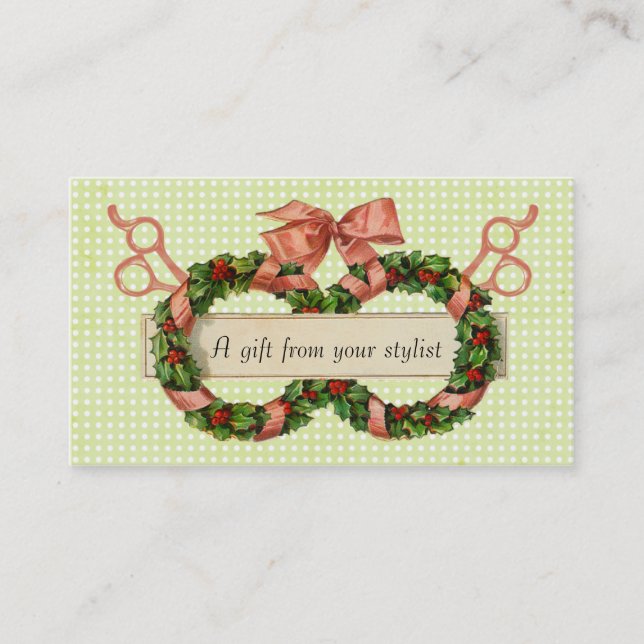 Navidad de la tarjeta de regalo de la cupón del (Anverso)