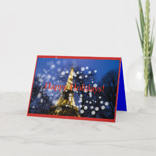 Navidad de la torre Eiffel