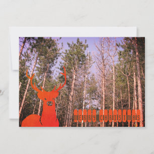 Navidad de los años 70 con renos retro