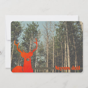 Navidad de los años 70 con renos retro