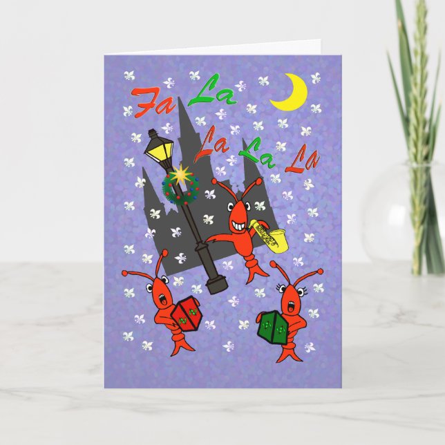 Navidad de los cangrejos de New Orleans Caroling (Anverso)