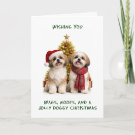 Navidad de los Perros Shih Zhu
