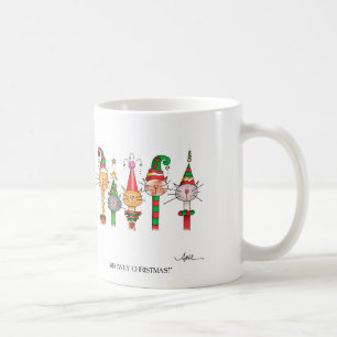 ¡NAVIDAD DE MEOWLY! Taza de café