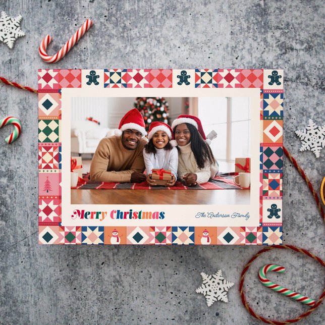 Navidad de Patchwork Multicolor Foto Fiesta (Subido por el creador)