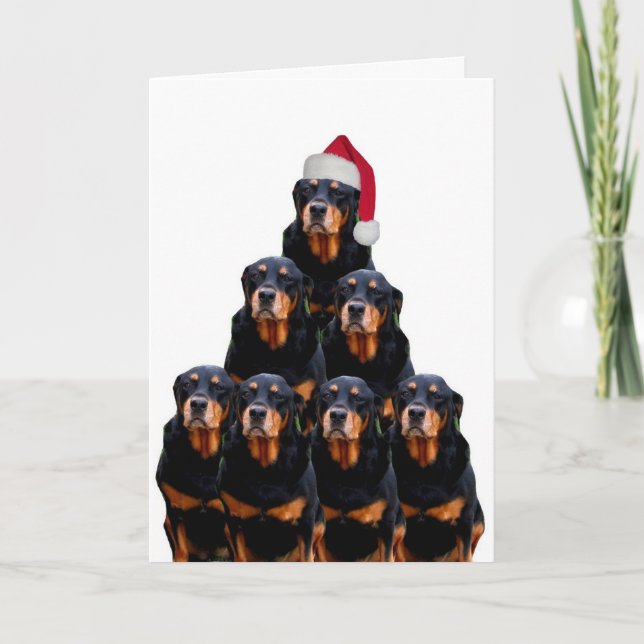 Navidad de Rottweiler (Anverso)