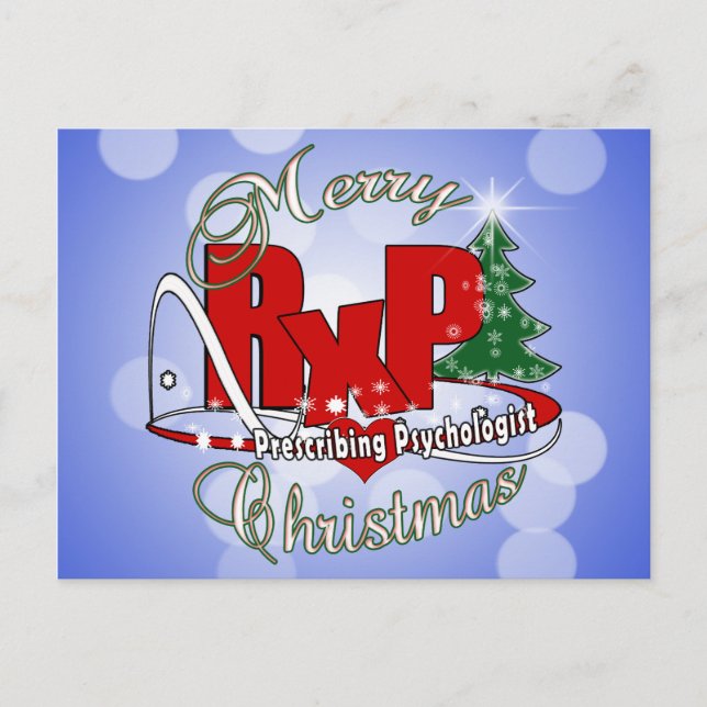 Navidad de RxP que prescribe al psicólogo (Anverso)