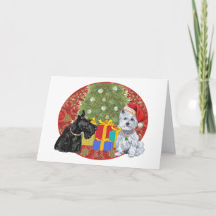 Navidad de Scottie y Westie
