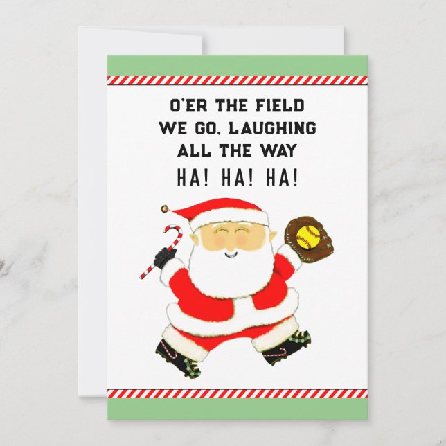Navidad de sóftbol (Anverso)