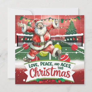 Navidad de tenis con Sabta y pelota de tenis