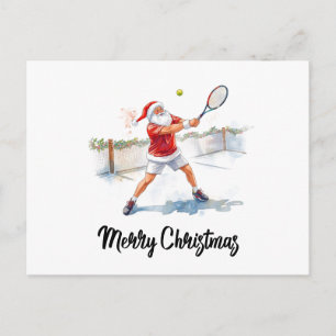 Navidad de tenis con Santa en la cancha