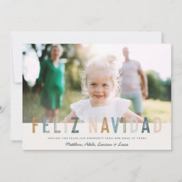 Navidad de tipografía moderna de navidad Feliz
