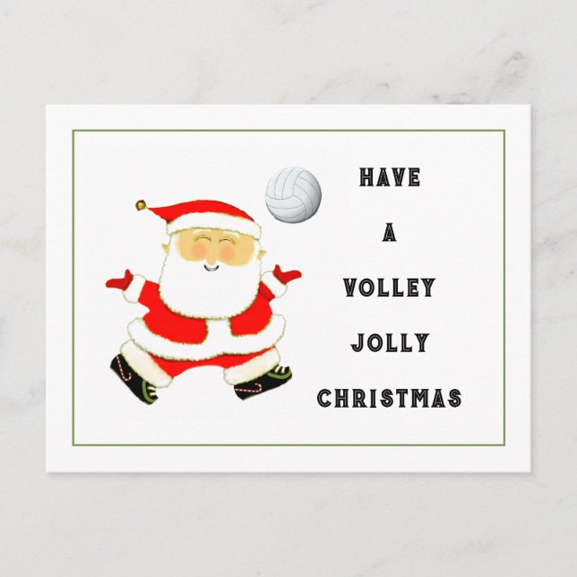 Navidad de voleibol (Anverso)