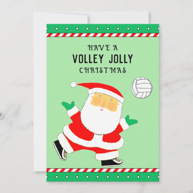Navidad de voleibol (Anverso)